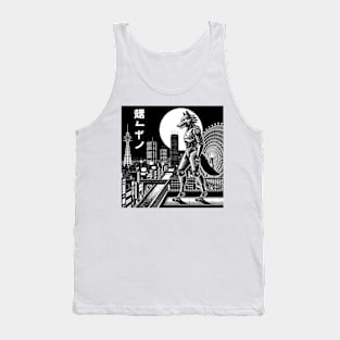 Osaka Skyline Night Walker Tee Tank Top